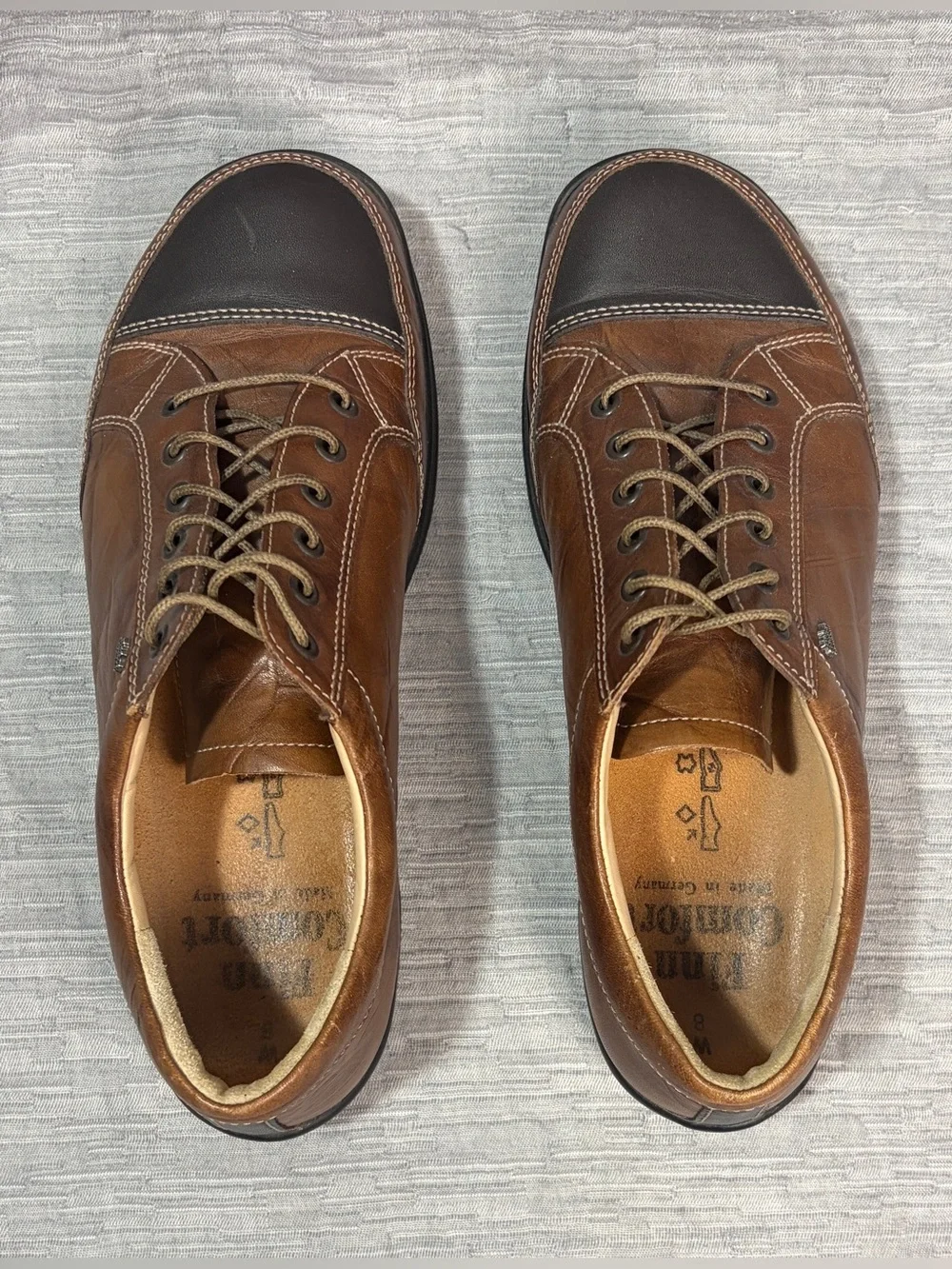 Finn Comfort Alamo Cigar Palmer men’s leather  shoe